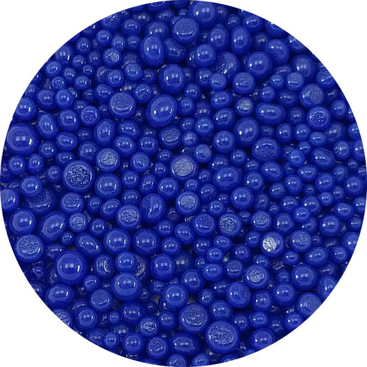 Deep Cobalt Blue Opal Frit Balls