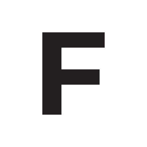 Letter F PreCut