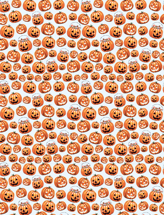Halloween Jack-o-Lanterns - Full Page
