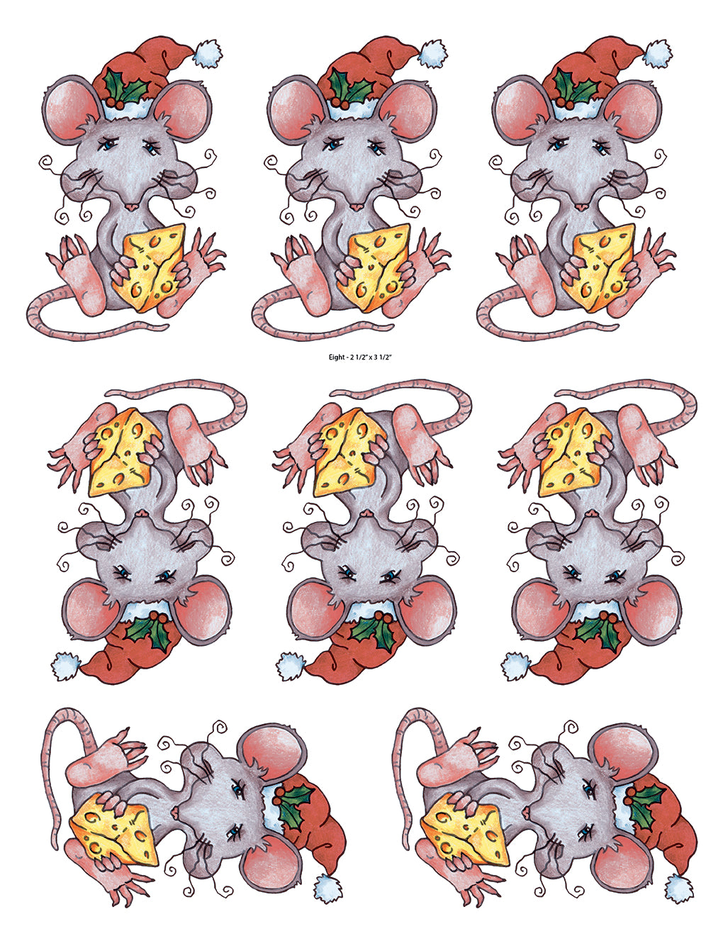 Holiday Mouse 2, designed by Mark Hufford