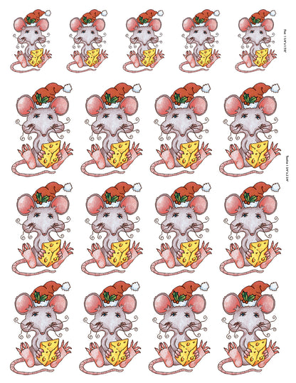 Holiday Mouse 1, designed by Mark Hufford