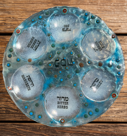 03/20 Sacred Reflections: Fused Glass Seder Plate