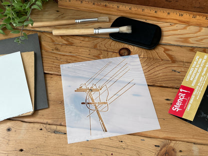 Power Lines Stencil – Small (5.75″x6″)