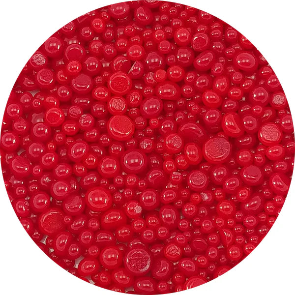 Red Opal Frit Balls
