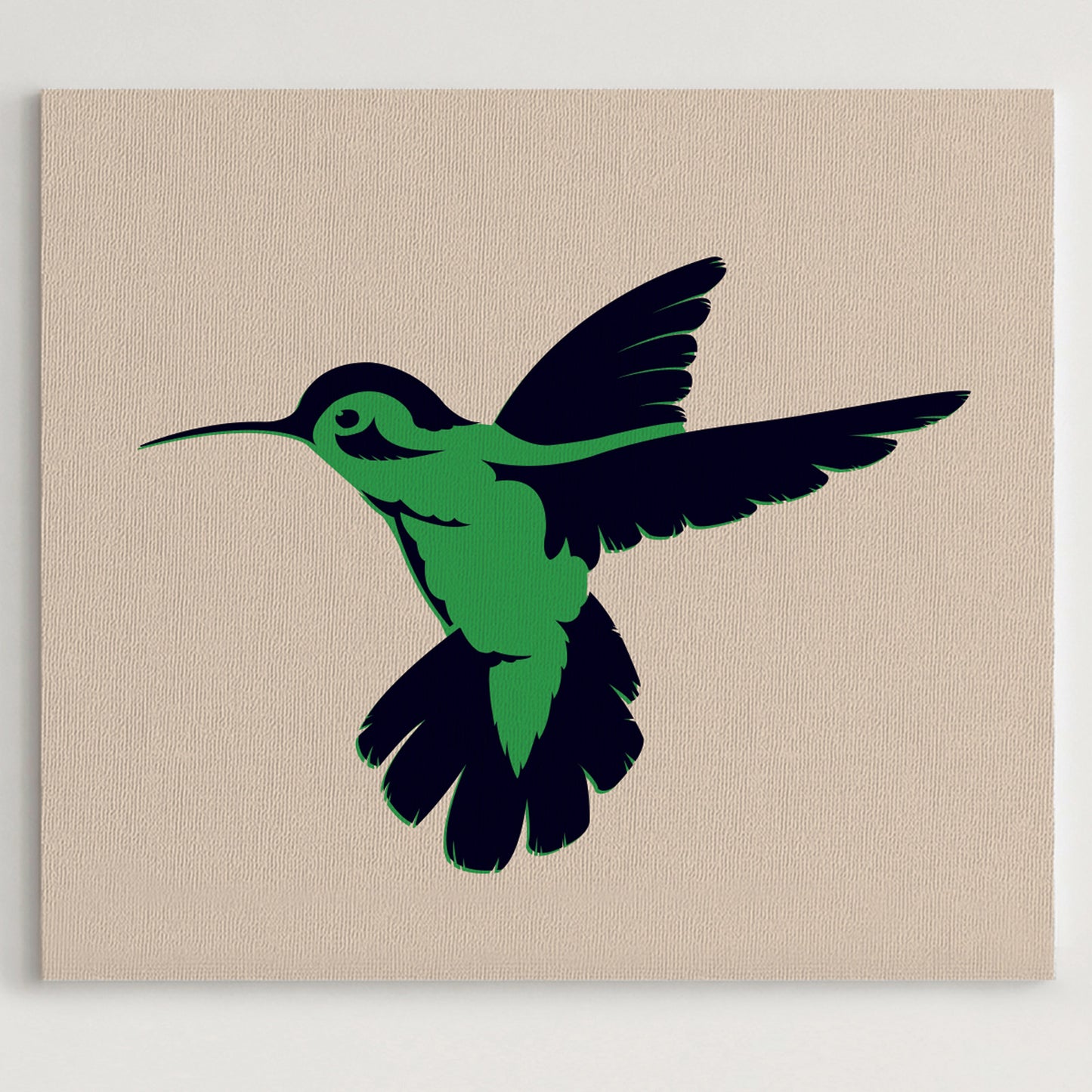 Hummingbird Stencil – Two Layer