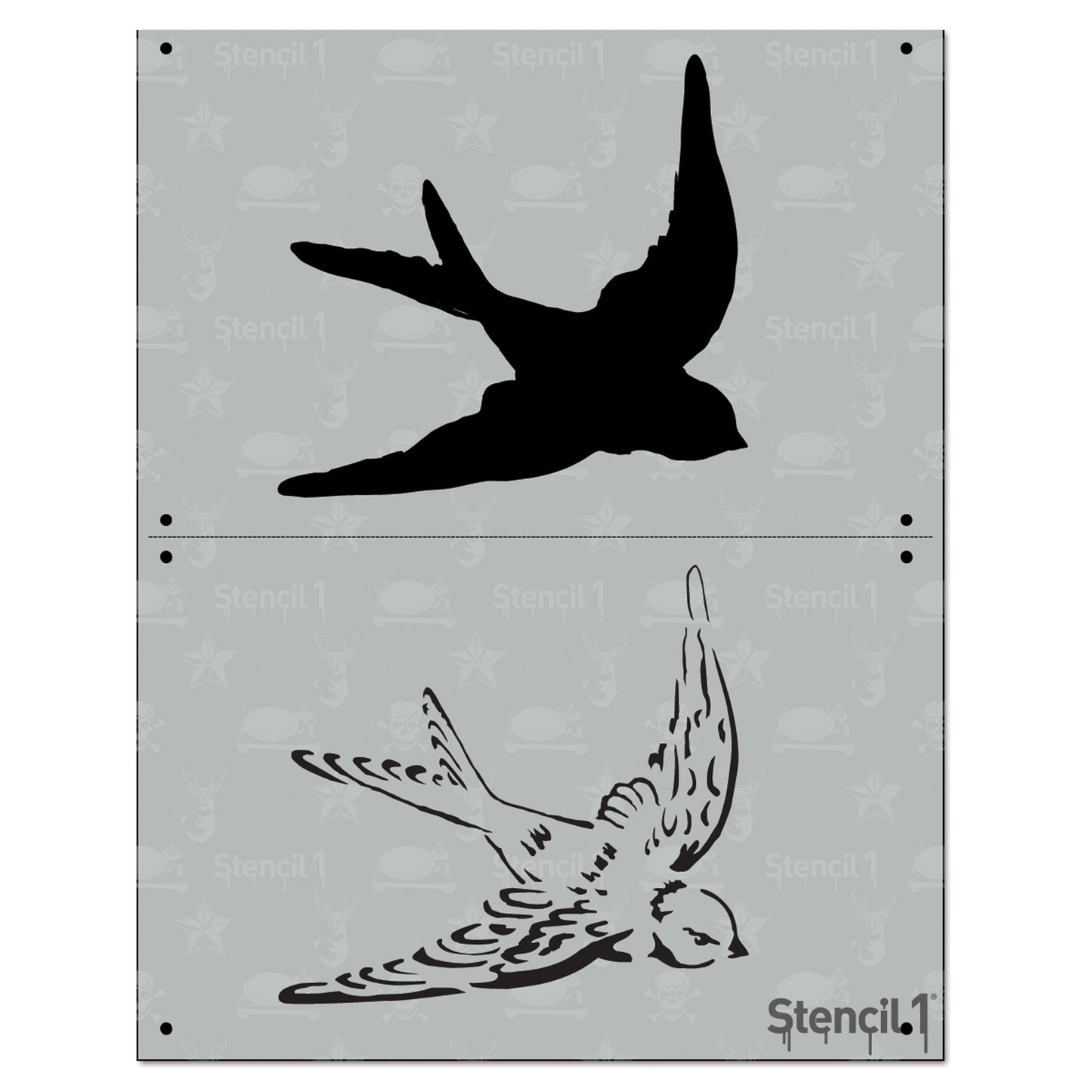 Swallow 2-Layer Stencil