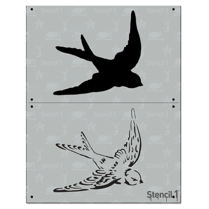 Swallow 2-Layer Stencil