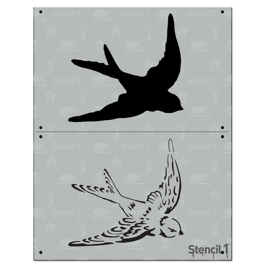 Swallow 2-Layer Stencil