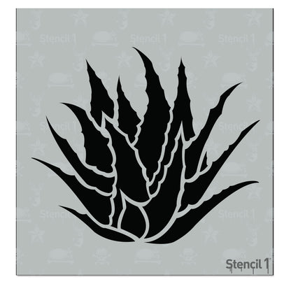 Succulents Agave Stencil – Small (5.75″ x 6″)