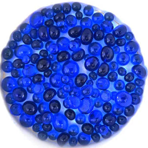 True Blue Transparent Frit Balls