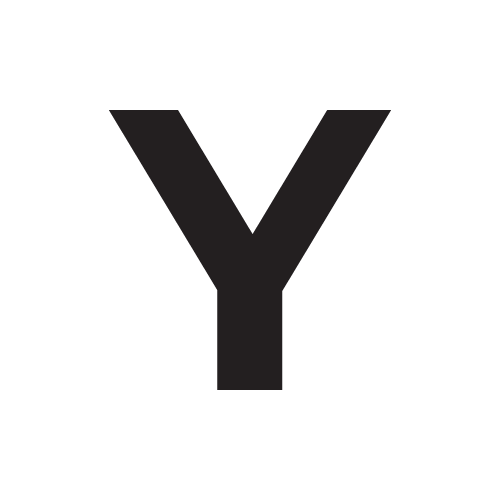 Letter Y PreCut