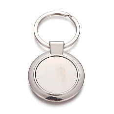 Round Keychain with Ring