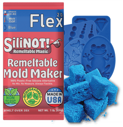 SiliNOT! Flex 2.0 | Remeltable Silicone Free Mold Maker