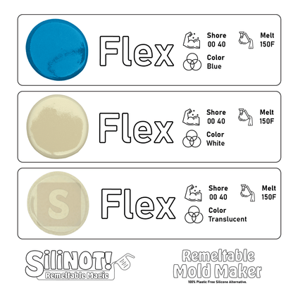 Bulk | Flex 2.0 | Remeltable Silicone Free Mold Maker