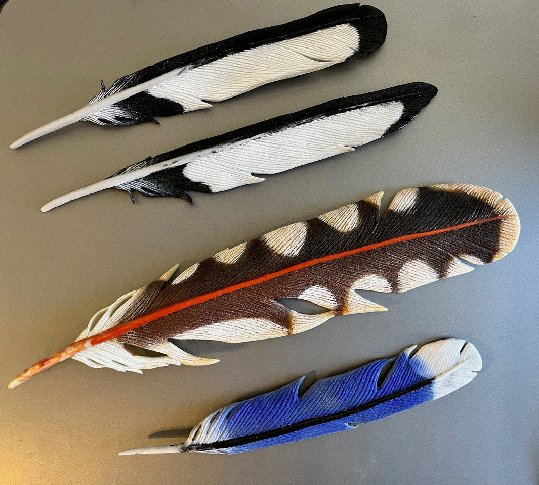 Making Realistic Feathers using Modeling Glass, with Lois Manno