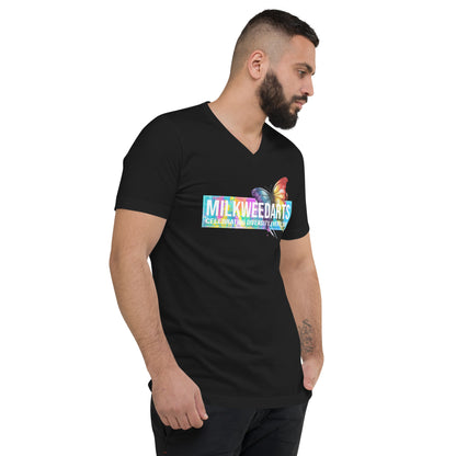 2024 Milkweed Arts Pride Unisex V-Neck