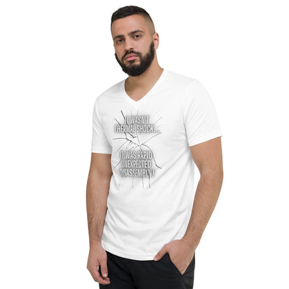 Rapid Unexpected Disassembly! Unisex V-Neck