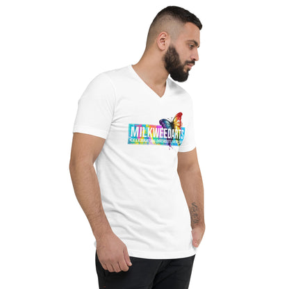 2024 Milkweed Arts Pride Unisex V-Neck