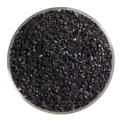 Black Opal Frit (0100), Fusible, 5 oz. jar