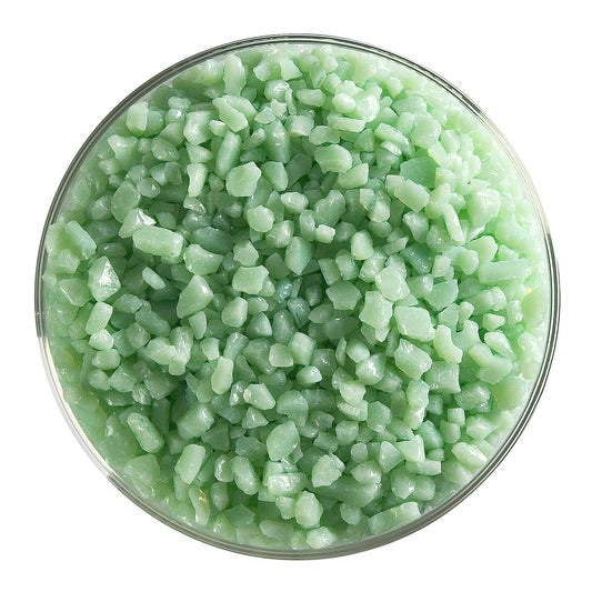 Mint Green Opal Frit (0112), Fusible, 5 oz. jar