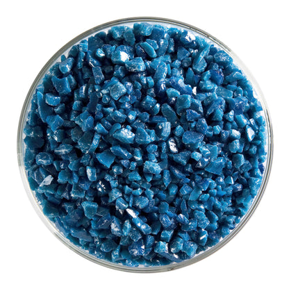 Steel Blue Opal Frit (0146), Fusible, 5 oz. jar
