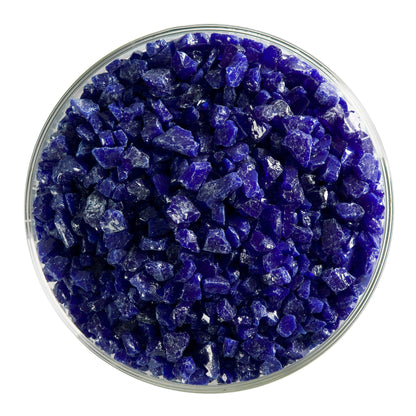 Deep Cobalt Blue Opal Frit (0147), Fusible, 5 oz. jar