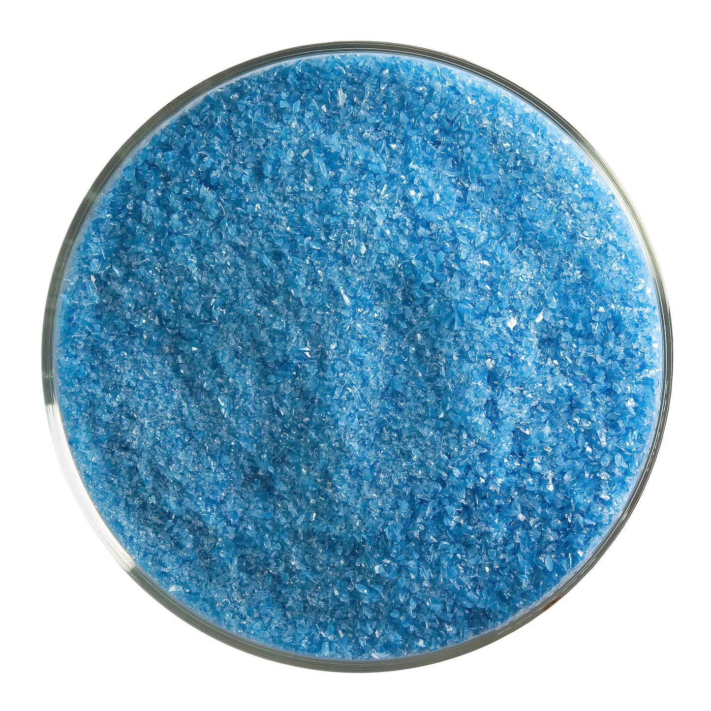 Egyptian Blue Opal Frit (0164), Fusible, 5 oz. jar