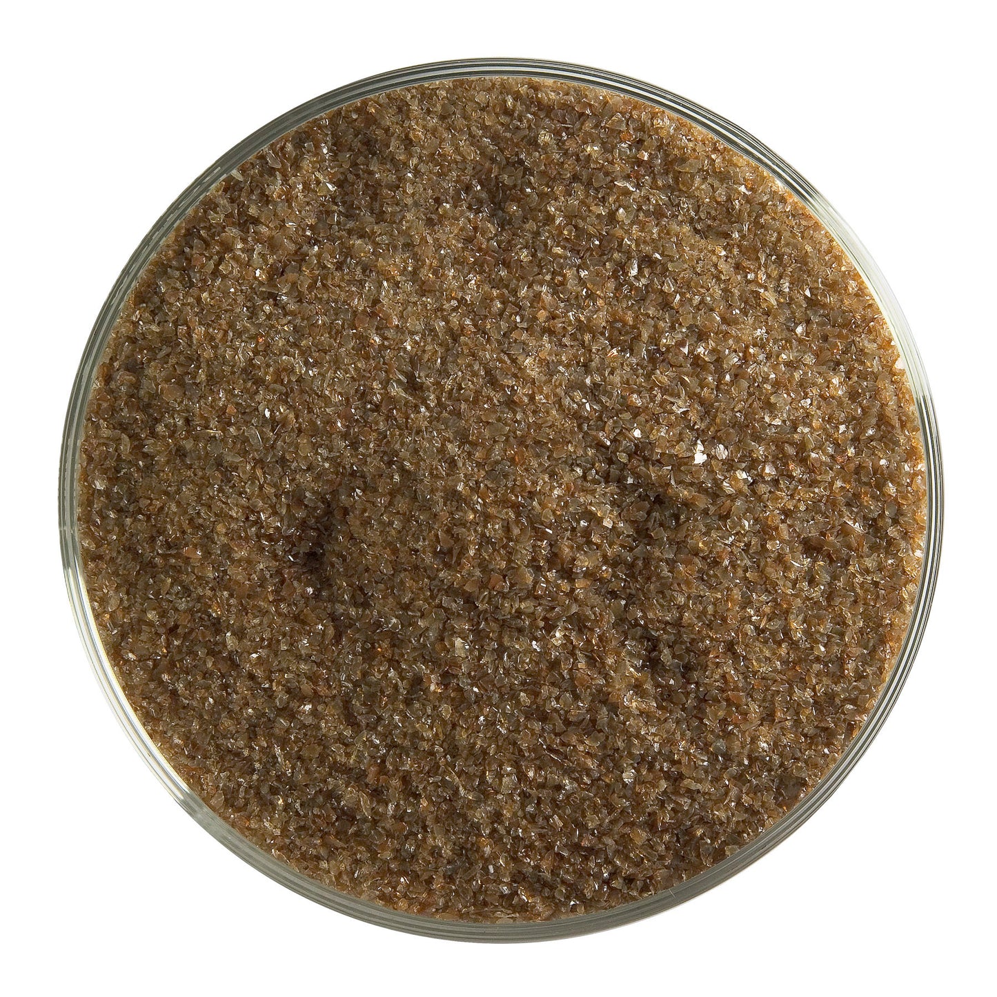 Woodland Brown Opal Frit (0203), Fusible, 5 oz. jar