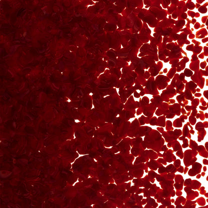 Deep Red Opal Frit (0224), Fusible, 5 oz. jar