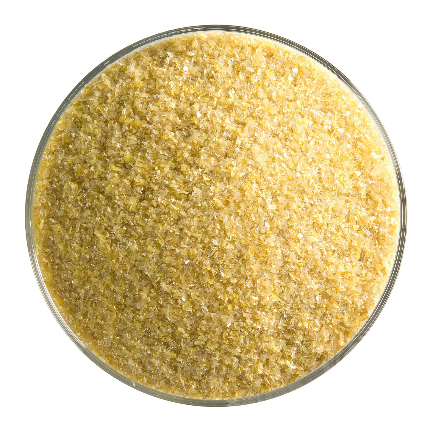 Golden Green Opal (0227), Frit, Fusible, 5 oz. jar