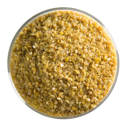 Golden Green Opal (0227), Frit, Fusible, 5 oz. jar