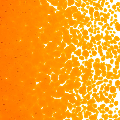 Light Orange Striker Transparent Frit (1025), Fusible, 5 oz. jar