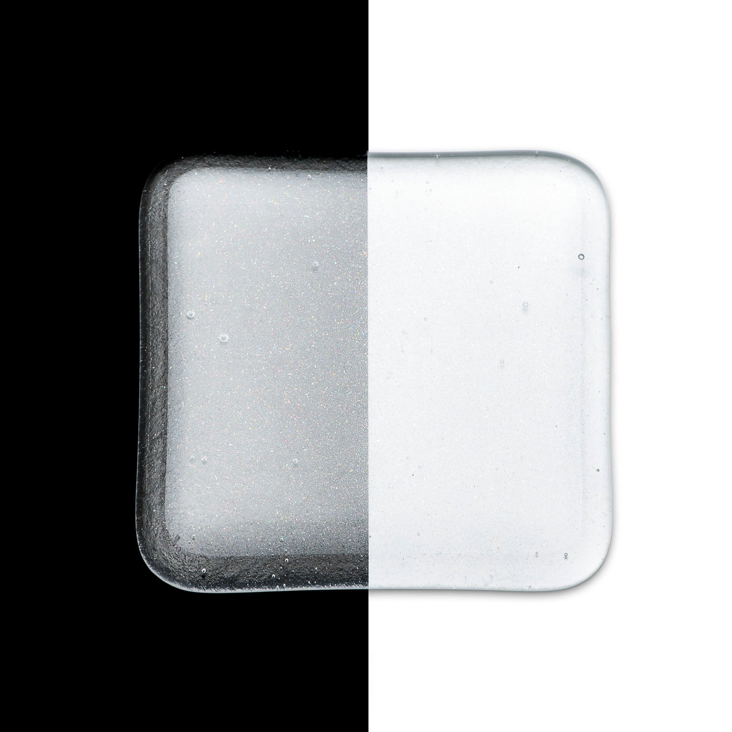 Clear Irid Transparent Frit (1101RN), Fusible, 5 oz. jar