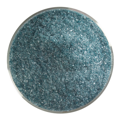 Aquamarine Blue Transparent Frit (1108), Fusible, 5 oz. jar
