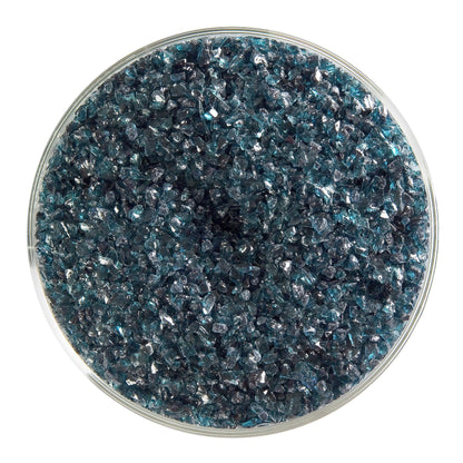 Aquamarine Blue Transparent Frit (1108), Fusible, 5 oz. jar