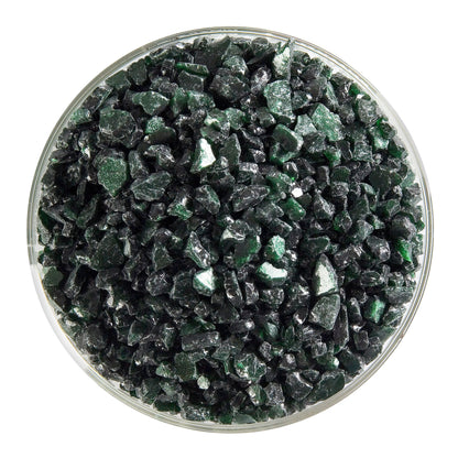 Aventurine Green Transparent Frit (1112), Fusible, 5 oz. jar