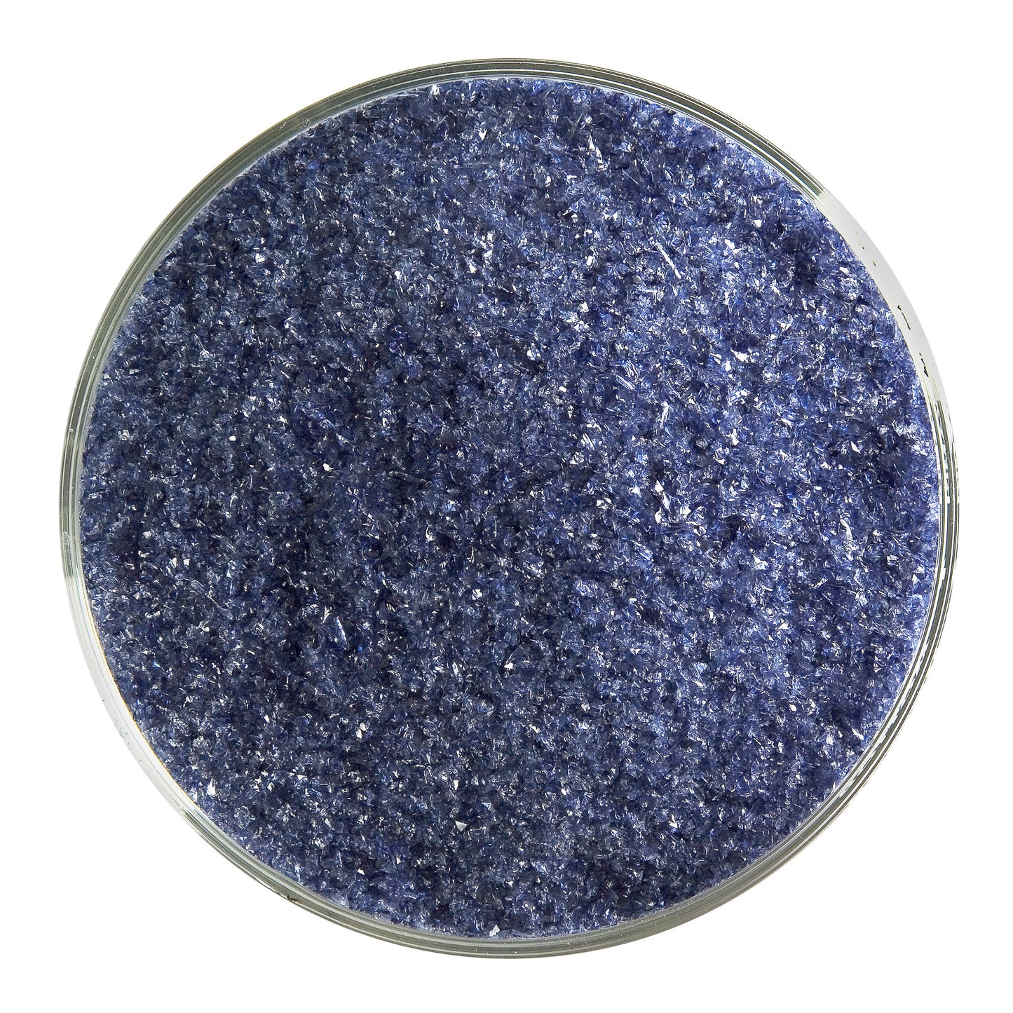 Midnight Blue Trans (1118), Frit, Fusible, 5 oz. jar