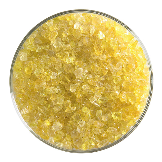 Yellow Transparent Frit (1120), Fusible, 5 oz. jar