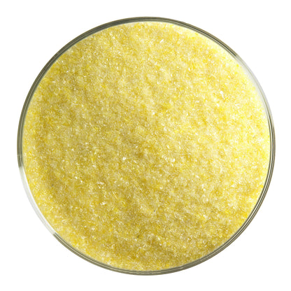 Marigold Yellow Transparent Frit (1320), Fusible, 5 oz. jar