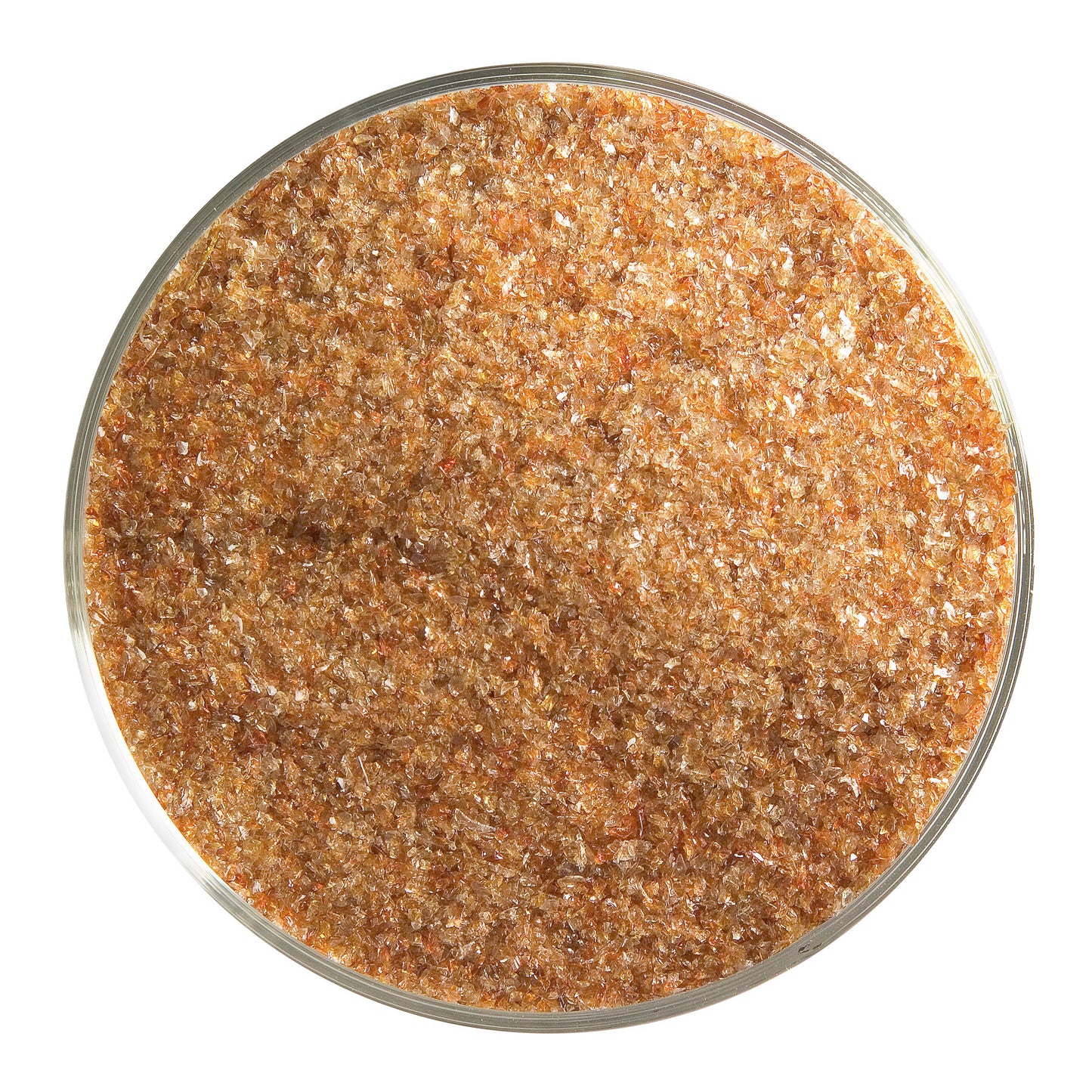Carnelian Transparent Frit (1321), Fusible, 5 oz. jar