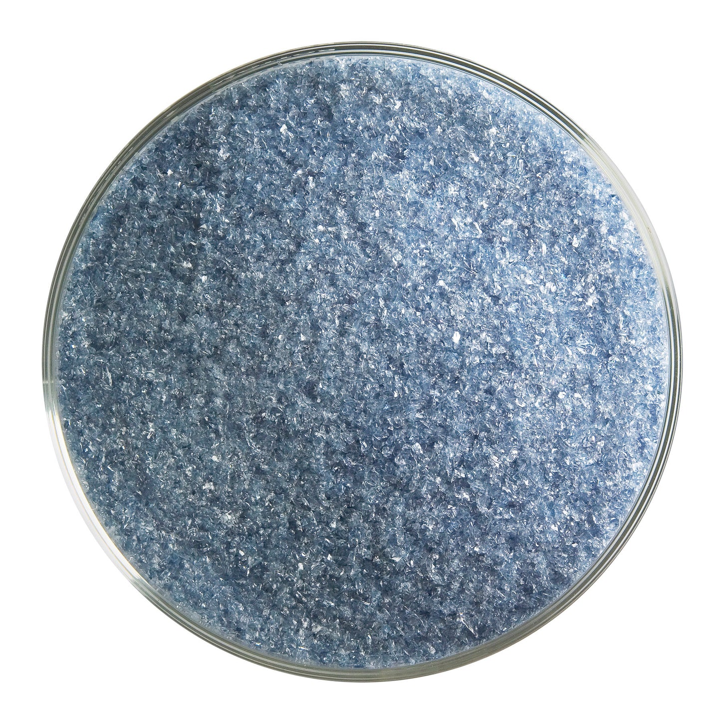Steel Blue Trans (1406), Frit, Fusible, 5 oz. jar
