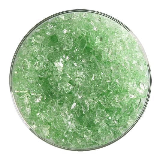Grass Green Transparent (1807), Frit, Fusible, 5 oz. jar