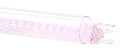 Erbium Pink Transparent Stringer/Ribbon (1821), Fusible, by the Tube
