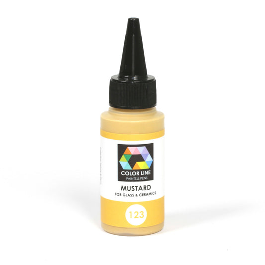 2.2oz Color Line Enamel - Mustard