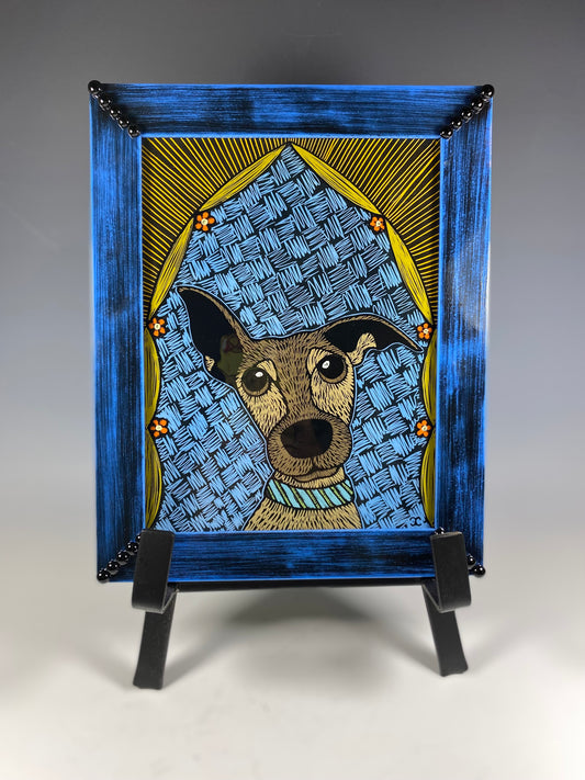 10/12-15 Painted Glass Pet Portraits with Cheryl Chapman