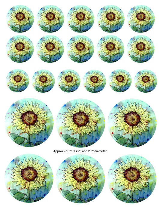 Sunflowers, designed by Mark Hufford